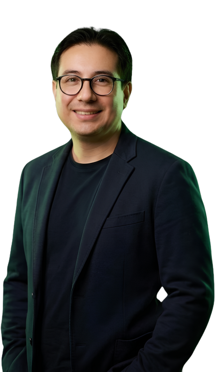 Cisco Ramos, founder of RamX Digital, in Exeter